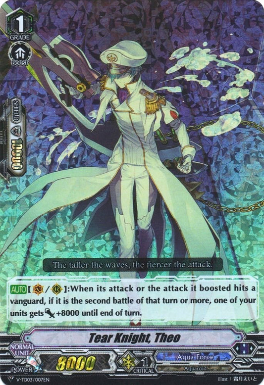 Tear Knight, Theo (Parallel Foil) (V-TD03/007EN) [Leon Soryu]