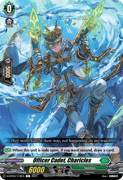 Officer Cadet, Charicles (D-BT03/118EN) [Advance of Intertwined Stars]