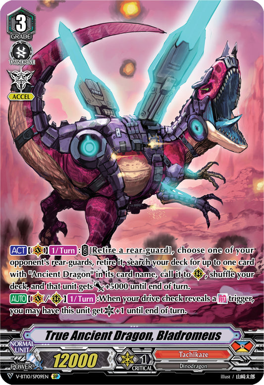True Ancient Dragon, Bladromeus (V-BT10/SP09EN) [Phantom Dragon Aeon]