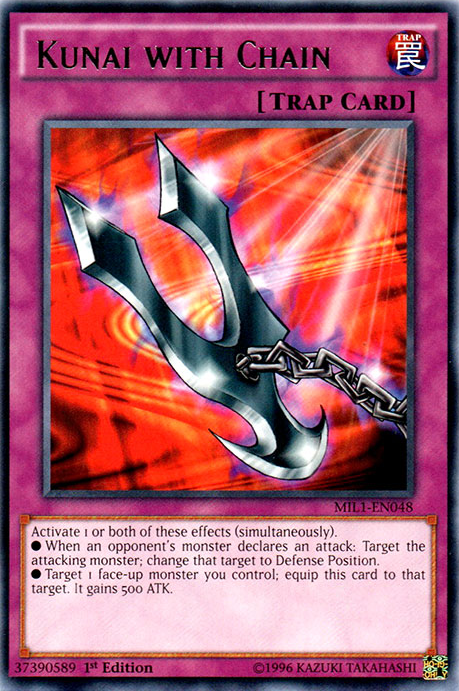 Kunai with Chain [MIL1-EN048] Rare