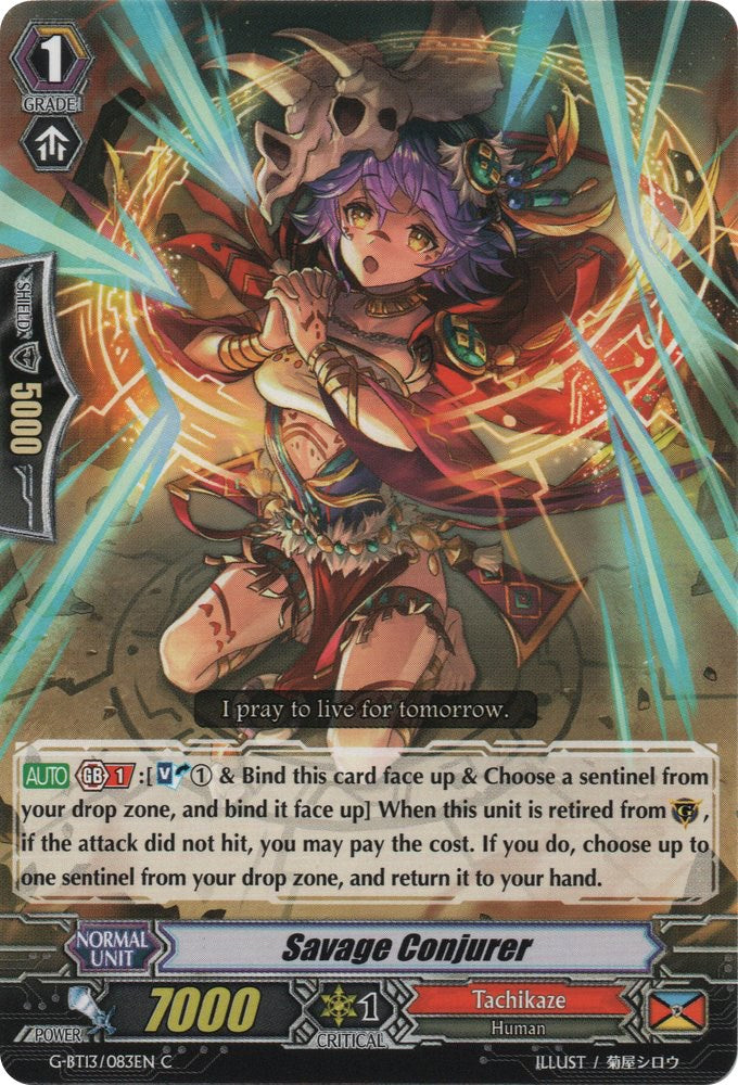 Savage Conjuror (G-BT13/083EN) [Ultimate Stride]