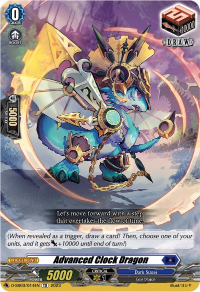 Advanced Clock Dragon (D-SS03/014) [Stride Deckset -Chronojet-]