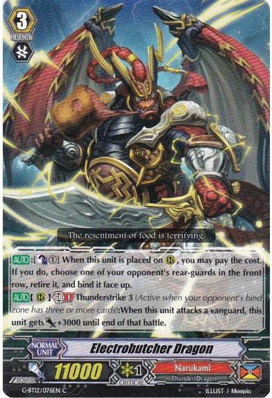 Electrobutcher Dragon (G-BT12/076EN) [Dragon King's Awakening]