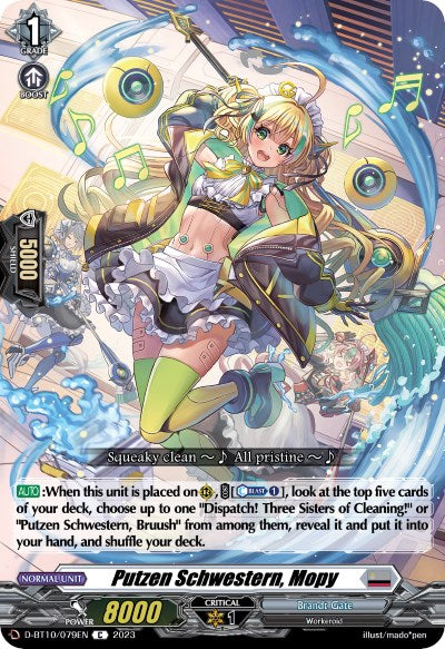 Putzen Schwestern, Mopy (D-BT10/079EN) [Dragon Masquerade]