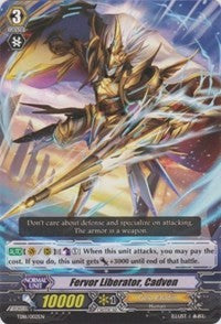 Fervor Liberator, Cadven (TD16/002EN) [Trial Deck 16: Divine Judgement of the Bluish Flames]