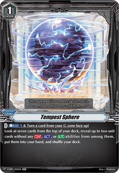 Tempest Sphere (V-SS05/057EN) [Premium Collection 2020]