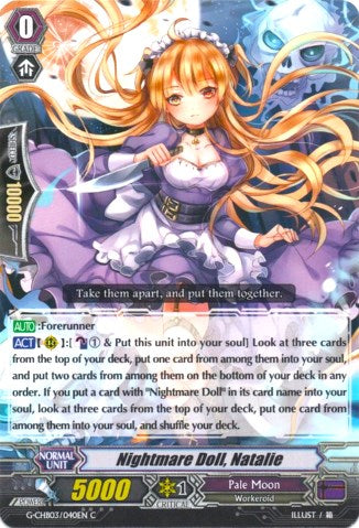 Nightmare Doll, Natalie (G-CHB03/040EN) [Rummy Labyrinth Under the Moonlight]