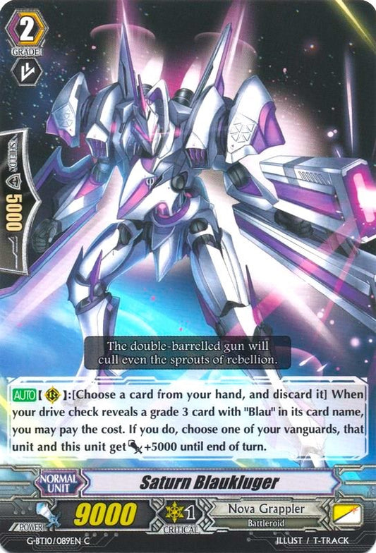 Saturn Blaukluger (G-BT10/089EN) [Raging Clash of the Blade Fangs]