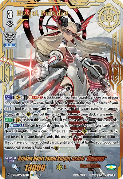 Broken Heart Jewel Knight, Ashlei "Reverse" (D-VS05/VSR01EN) [V Clan Collection Vol.5]