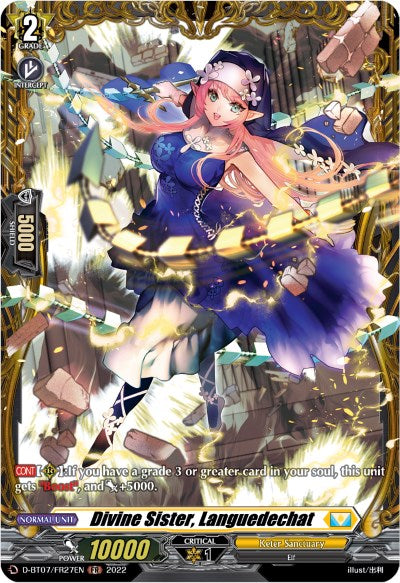 Divine Sister, Languedechat (FR) (D-BT07/FR27EN) [Raging Flames Against Emerald Storm]
