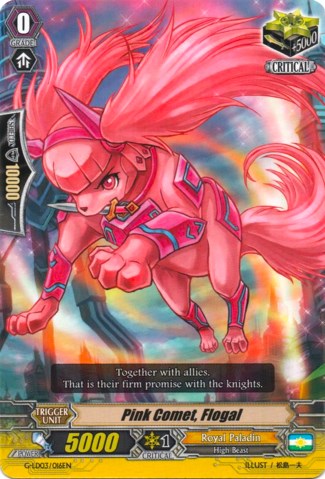 Pink Comet, Flogal (G-LD03/016EN) [G-Legend Deck Vol.3: The Blaster]