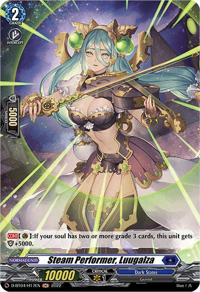 Steam Performer, Luugalza (D-BT04/H17EN) [Awakening of Chakrabarthi]