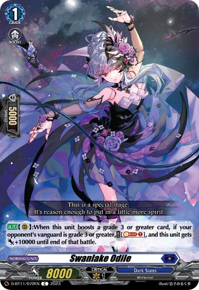 Swanlake Odile (D-BT11/072EN) [Clash of Heroes]