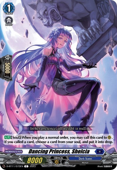 Dancing Princess, Shelcia (D-BT11/073EN) [Clash of Heroes]