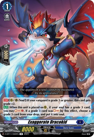 Exaggerate Dracokid (D-BT11/042EN) [Clash of Heroes]