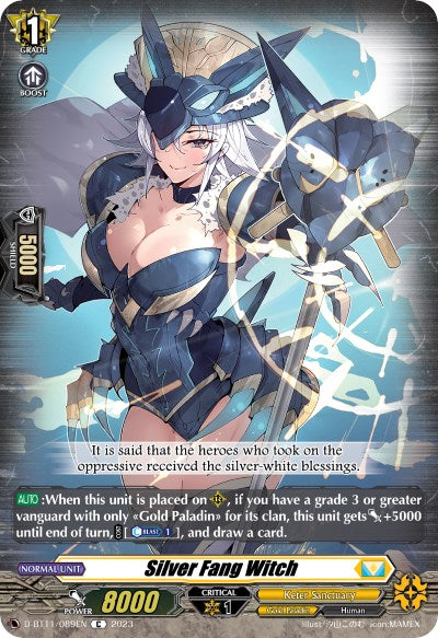 Silver Fang Witch (D-BT11/089EN) [Clash of Heroes]