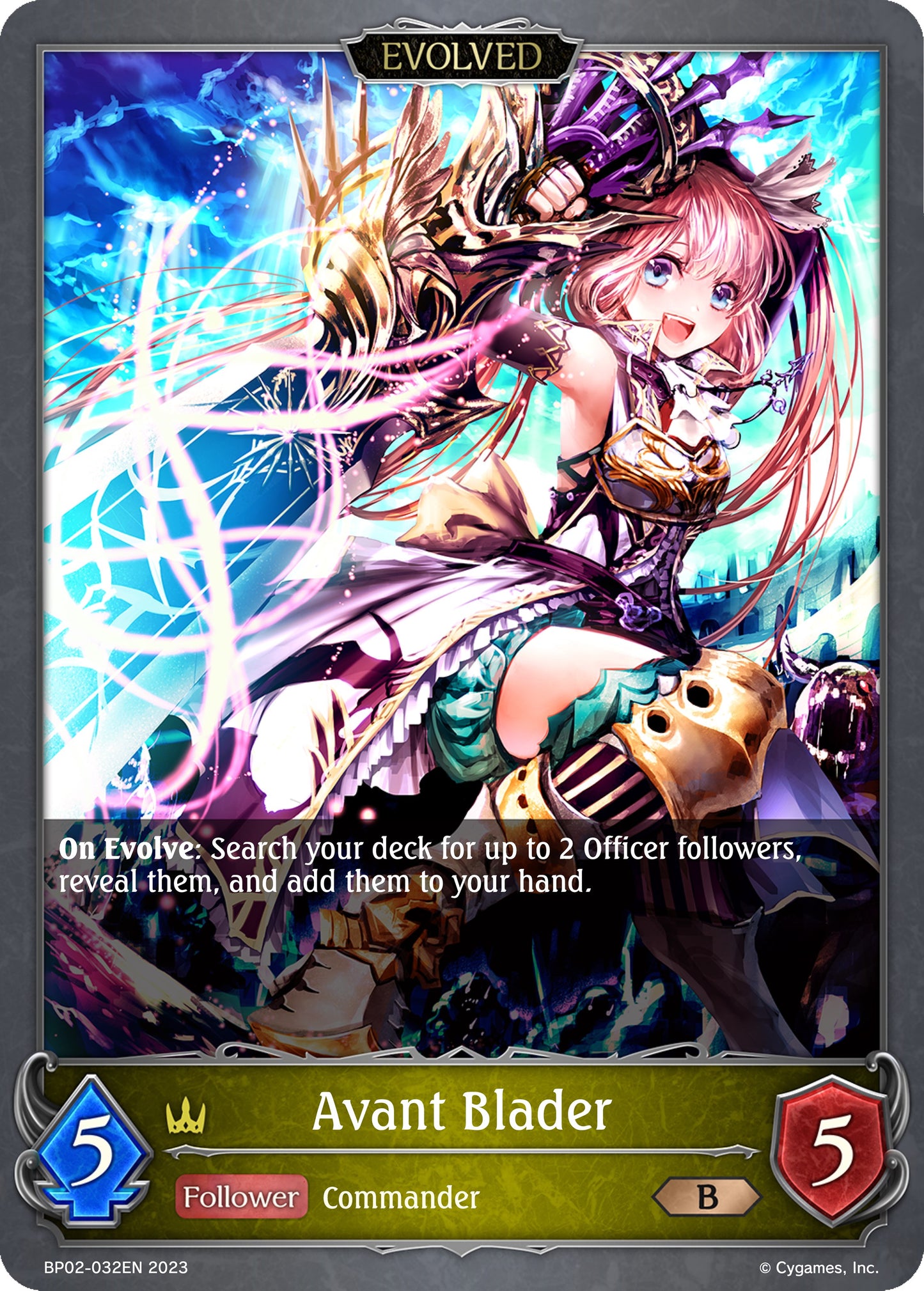 Avant Blader (Evolved) (BP02-032EN) [Reign of Bahamut]