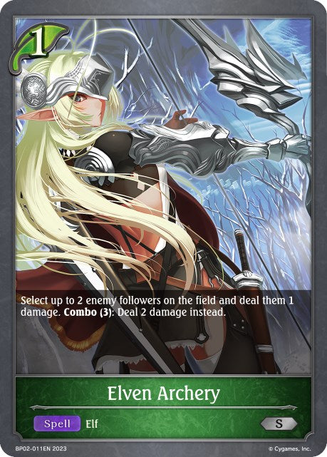 Elven Archery (BP02-011EN) [Reign of Bahamut]