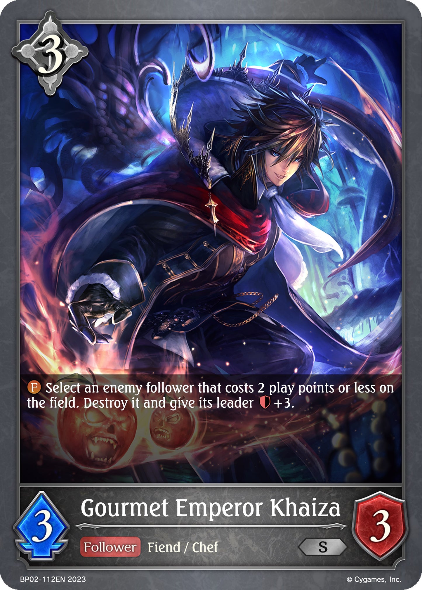 Gourmet Emperor Khaiza (BP02-112EN) [Reign of Bahamut]