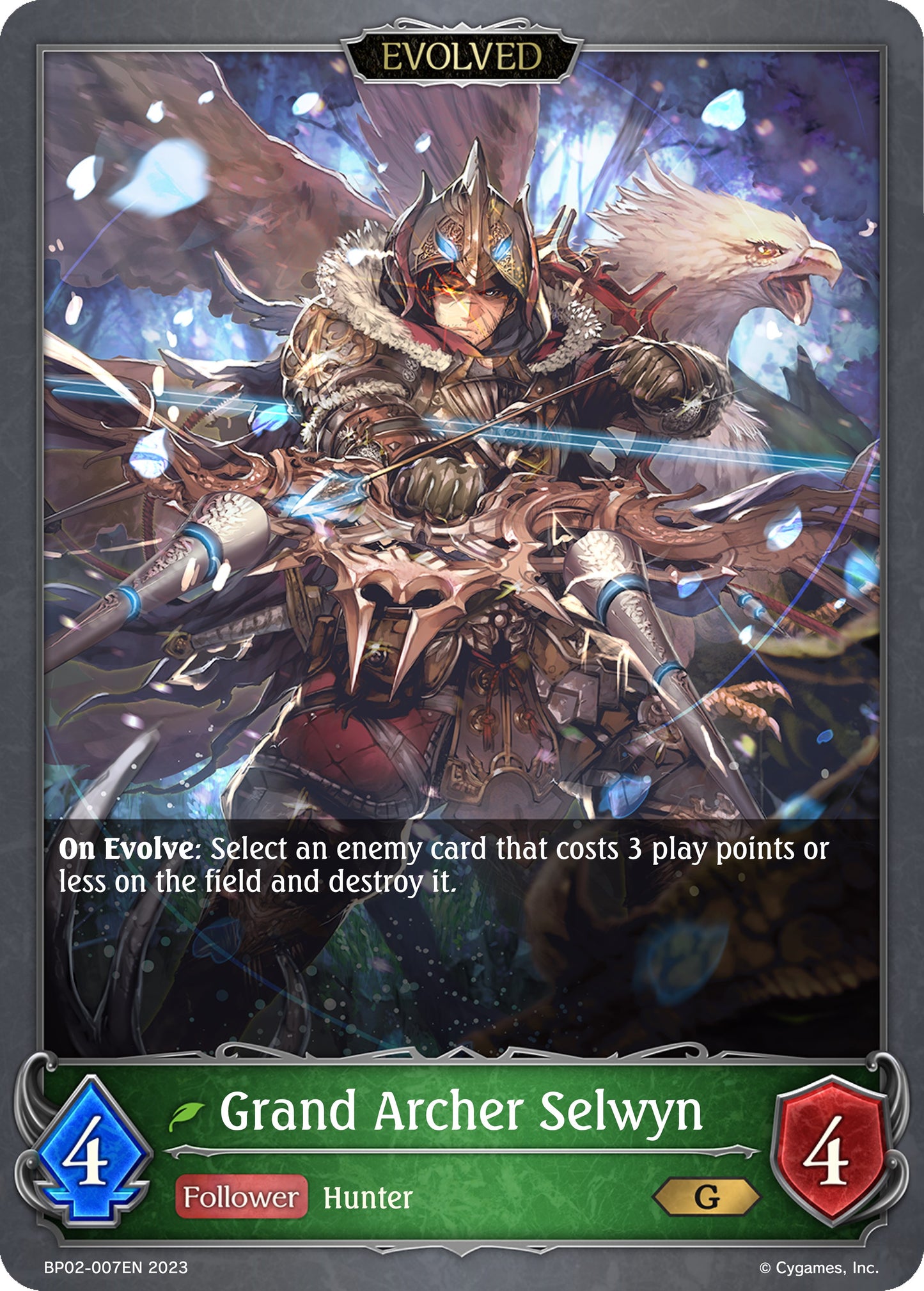 Grand Archer Selwyn (Evolved) (BP02-007EN) [Reign of Bahamut]