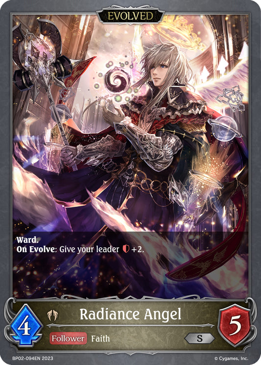 Radiance Angel (Evolved) (BP02-094EN) [Reign of Bahamut]