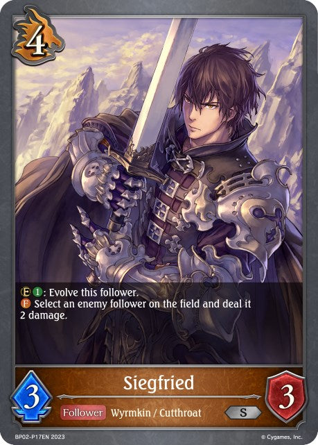 Siegfried (Foil) (BP02-P17EN) [Reign of Bahamut]