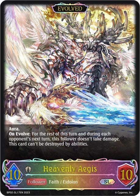 Heavenly Aegis (Evolved) (SL) (BP02-SL17EN) [Reign of Bahamut]