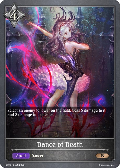 Dance of Death (Foil) (BP02-P35EN) [Reign of Bahamut]