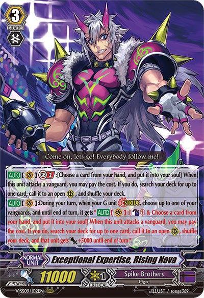 Exceptional Expertise, Rising Nova (V-SS09/102EN) [Revival Selection]