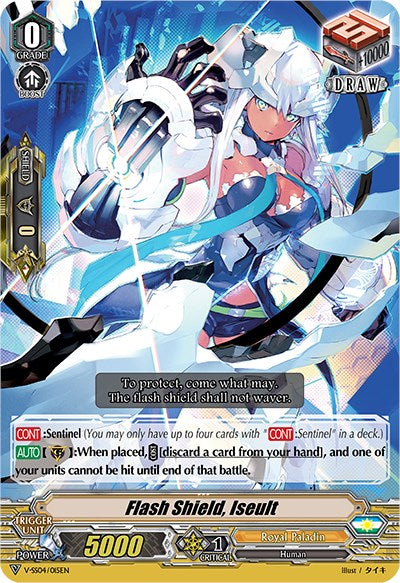 Flash Shield, Iseult (V-SS04/015EN) [Majesty Lord Blaster]