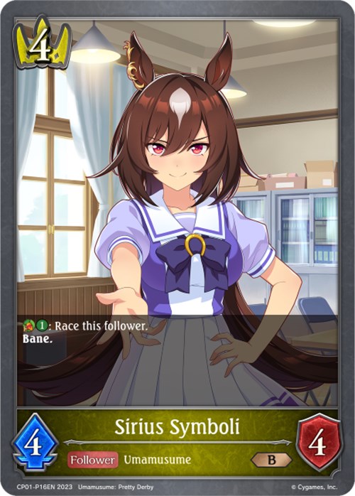 Sirius Symboli (Foil) (CP01-P16EN) [Umamusume: Pretty Derby]