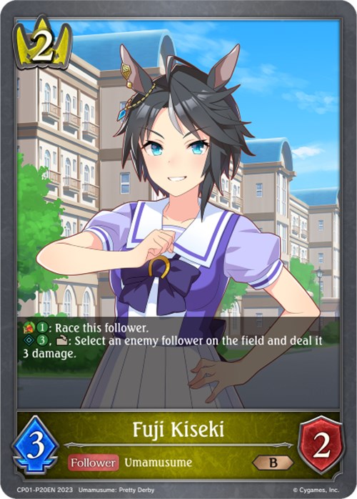 Fuji Kiseki (Foil) (CP01-P20EN) [Umamusume: Pretty Derby]