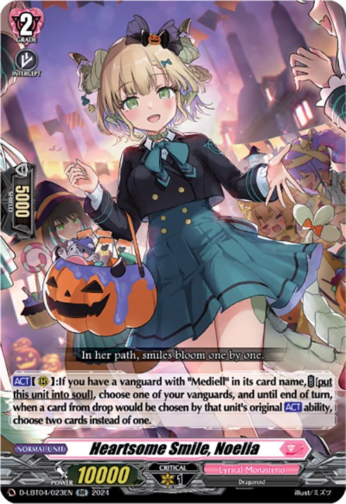 Heartsome Smile, Noelia (D-LBT04/023EN) [Lyrical Monasterio: Trick or Trick!]