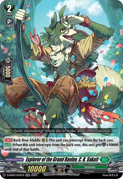 Explorer of the Grand Ravine, C. K. Sakatt (D-SS02/032EN) [Festival Collection 2022]