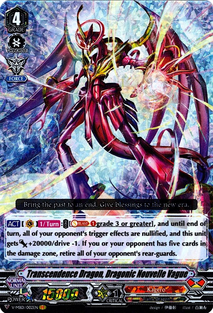 Transcendence Dragon, Dragonic Nouvelle Vague (V-MB01/002EN) [PSYqualia Strife]