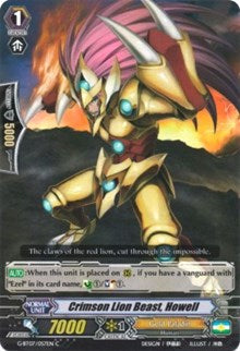 Crimson Lion Beast, Howell (G-BT07/057EN) [Glorious Bravery of Radiant Sword]