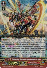 Conquering Supreme Dragon, Conquest Dragon (G-BT02/003EN) [Soaring Ascent of Gale & Blossom]