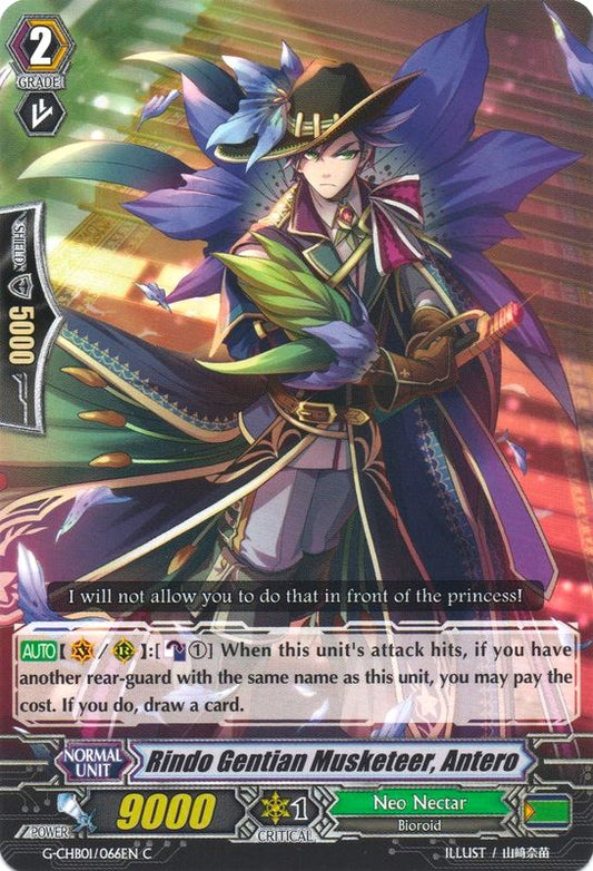 Gentian Musketeer, Antero (G-CHB01/066EN) [TRY3 NEXT]