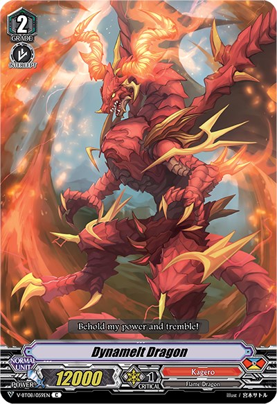 Dynamelt Dragon (V-BT08/059EN C) [Silverdust Blaze]