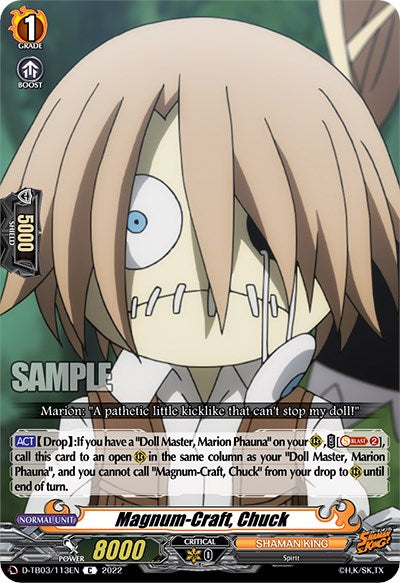 Magnum-Craft, Chuck (D-TB03/113EN) [Shaman King]