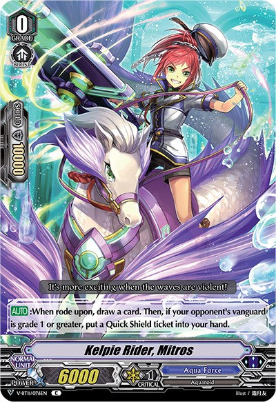 Kelpie Rider, Mitros (V-BT11/076EN) [Storm of the Blue Cavalry]