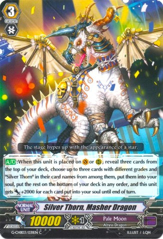 Silver Thorn, Masher Dragon (G-CHB03/031EN) [Rummy Labyrinth Under the Moonlight]