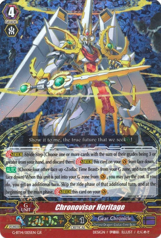 Chronovisor Heritage (G-BT14/005EN) [Divine Dragon Apocrypha]