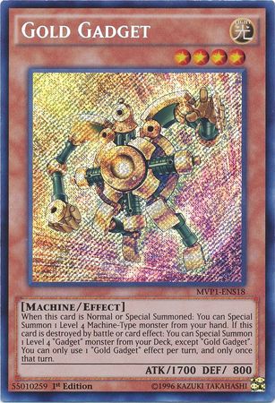 Gold Gadget [MVP1-ENS18] Secret Rare