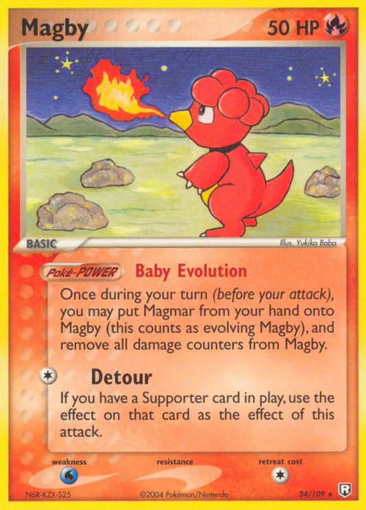 Magby (24/109) [EX: Team Rocket Returns]