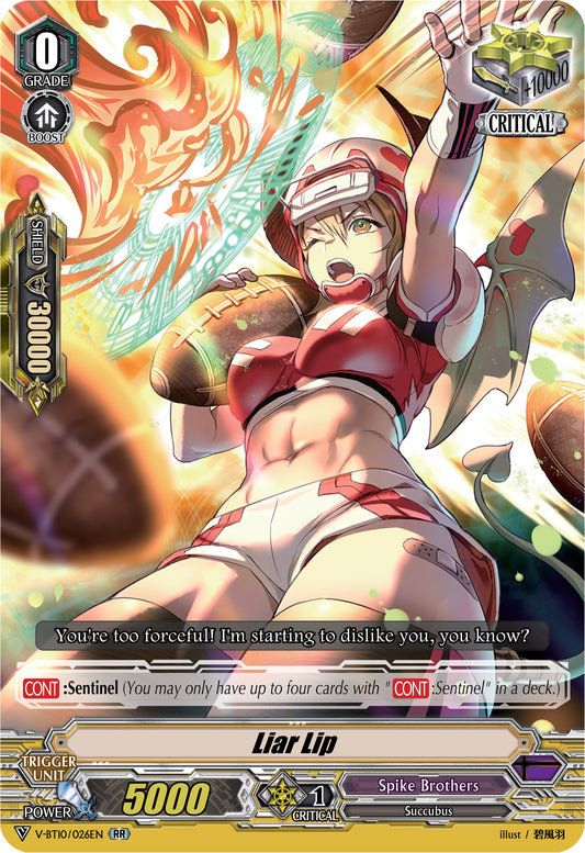 Liar Lip (V-BT10/026EN) [Phantom Dragon Aeon]