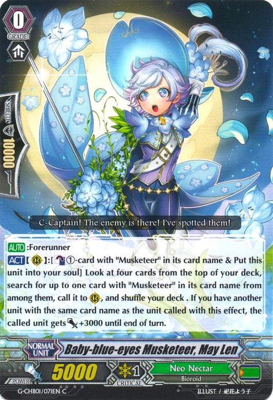 Baby-blue-eyes Musketeer, May Len (G-CHB01/071EN) [TRY3 NEXT]