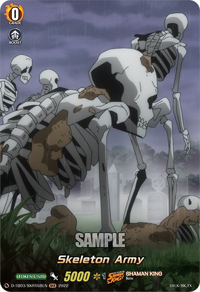 Skeleton Army Token (D-TB03/SKR168EN) [Shaman King]