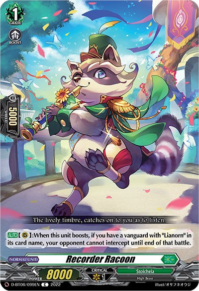 Recorder Racoon (D-BT06/099EN) [Blazing Dragon Reborn]