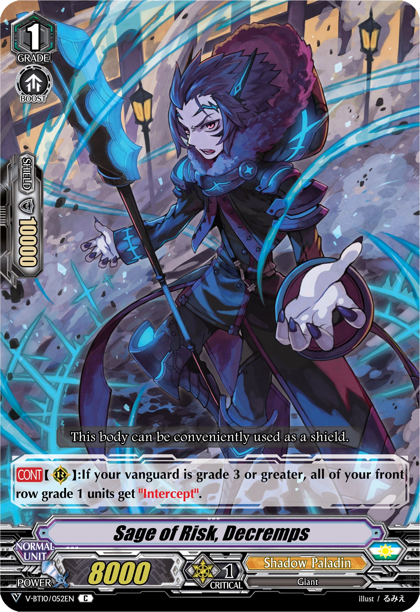 Sage of Risk, Decremps (V-BT10/052EN) [Phantom Dragon Aeon]